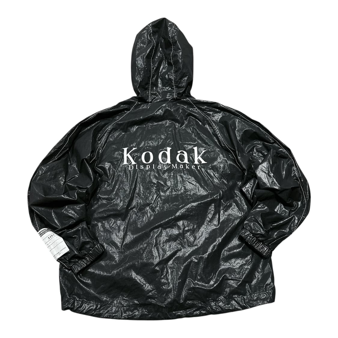 ✨ (바배) 코닥 메일러 포켓 유광 블랙 바람막이 상품이미지2