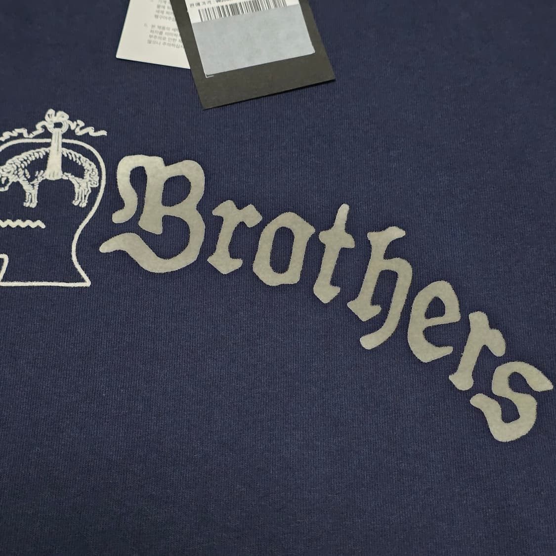 L 택포8만)25ss브룩스브라더스x브레인데드 티셔츠 네이비 상품이미지4