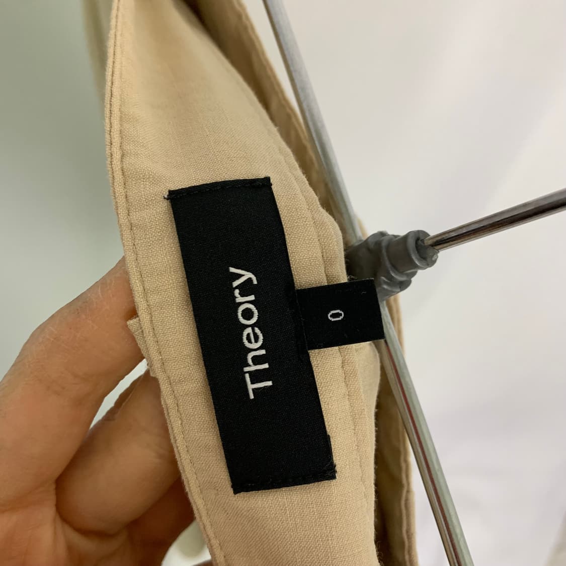 띠어리 베이지 린넨 혼용 반바지 쇼츠 25-26인치 여성 빈티지 상품이미지6