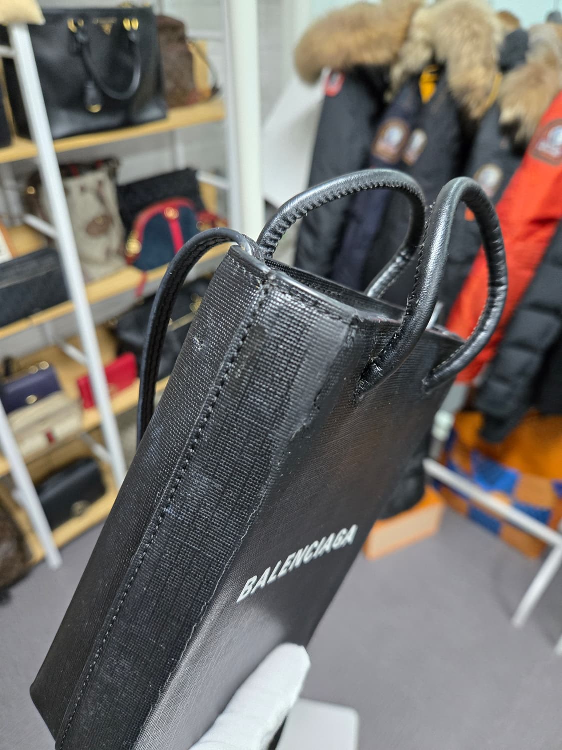 [특가][정품]발렌시아가 폰홀더백 상품이미지5