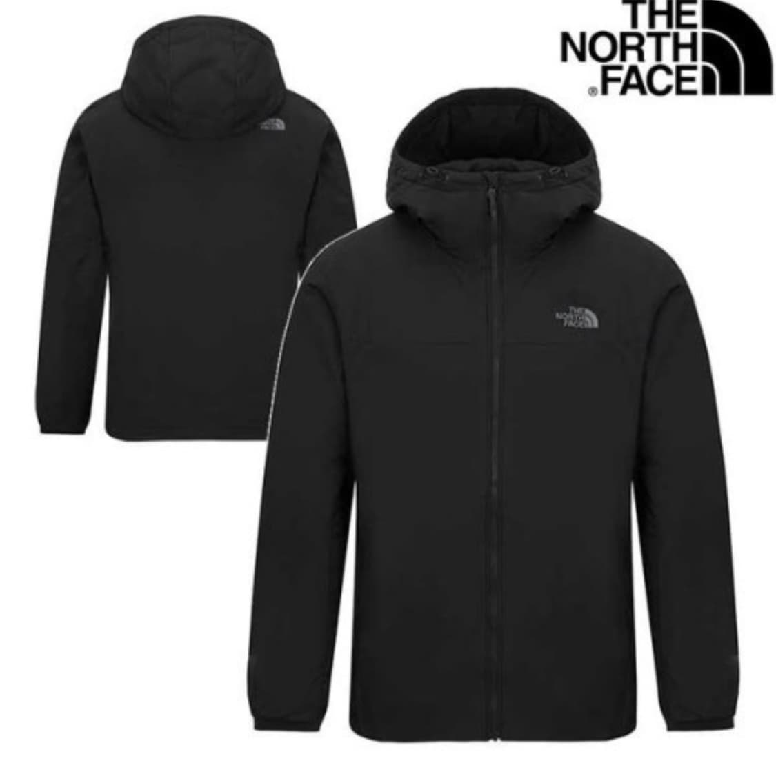 노스페이스 부베 경량 패딩 후드 자켓 블랙 L 상품이미지4