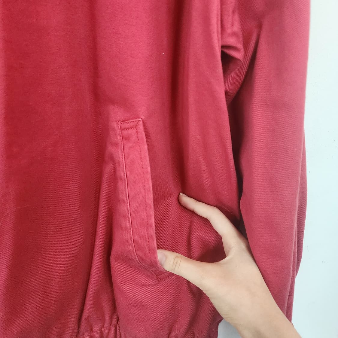 폴로 랄프로렌 레드 면 자켓 상품이미지5