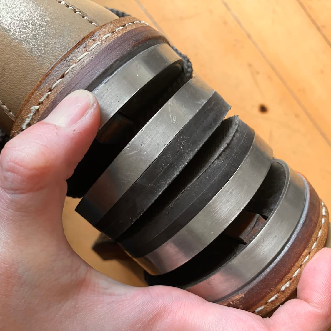 bikkembergs 비캠버그 베지터블 메탈 힐 더비슈즈 43 (275) 상품이미지6