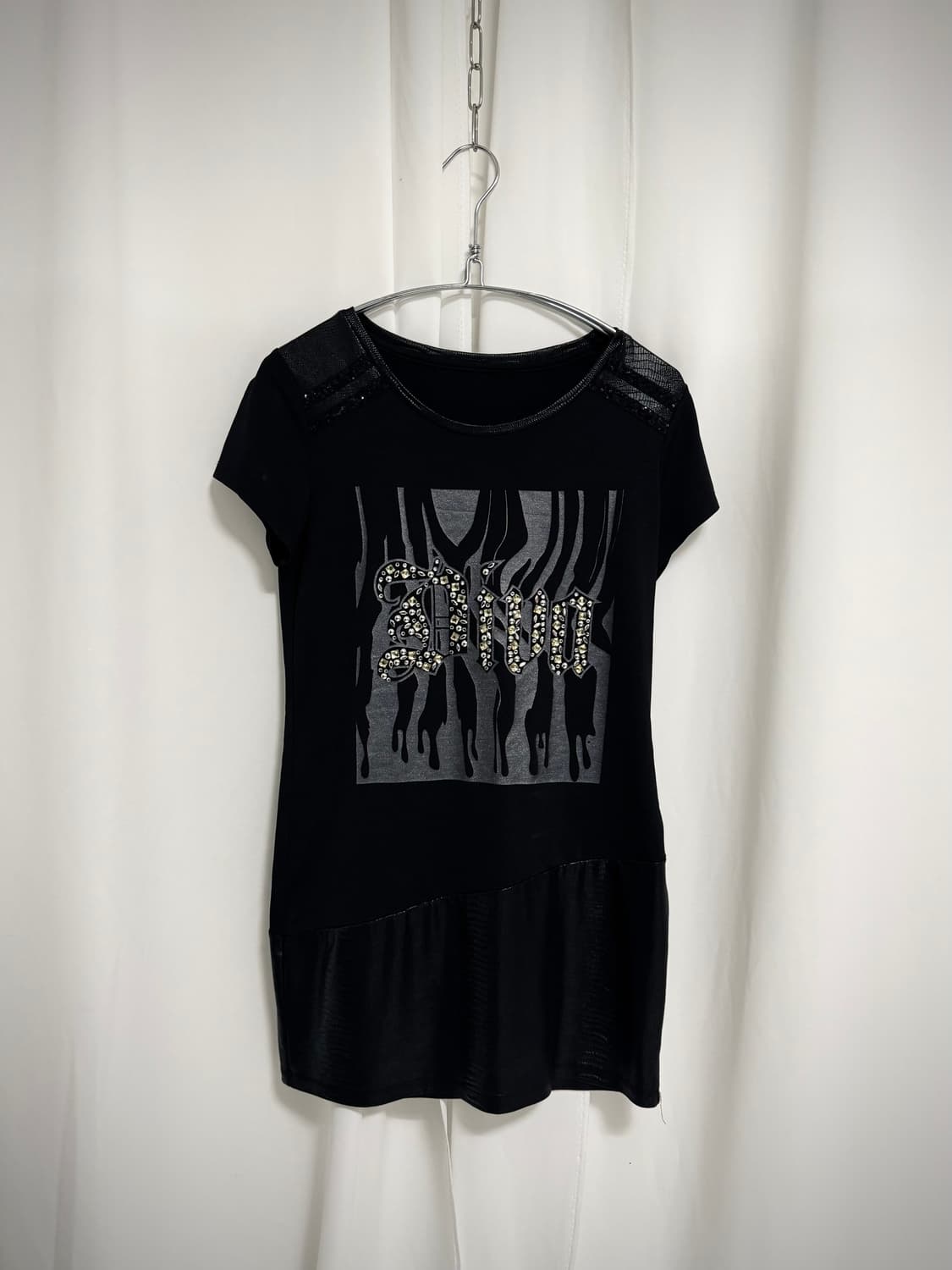Black mini dress 상품이미지3