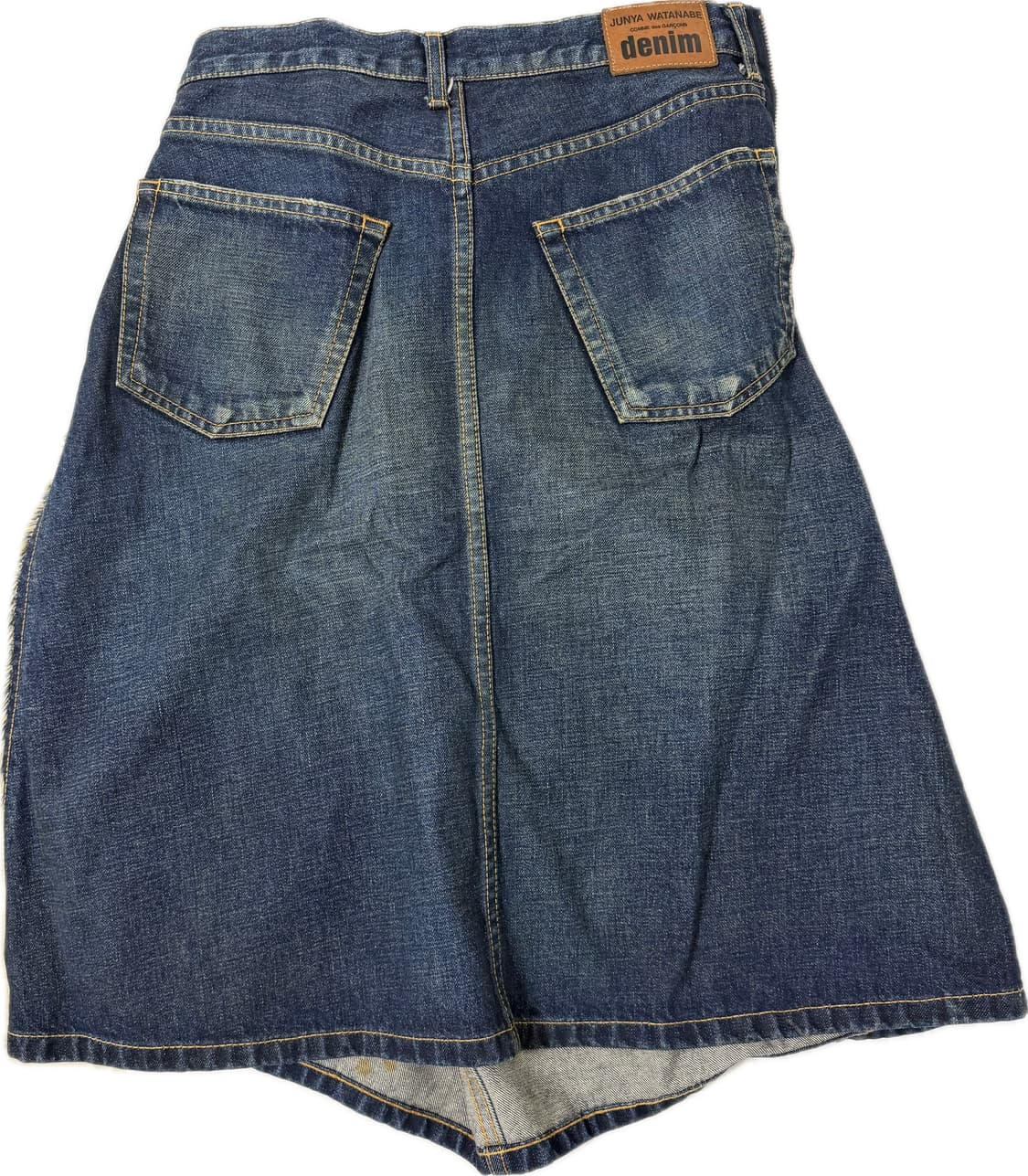 꼼데가르송 준야와타나베 언발데님스커트 상품이미지2