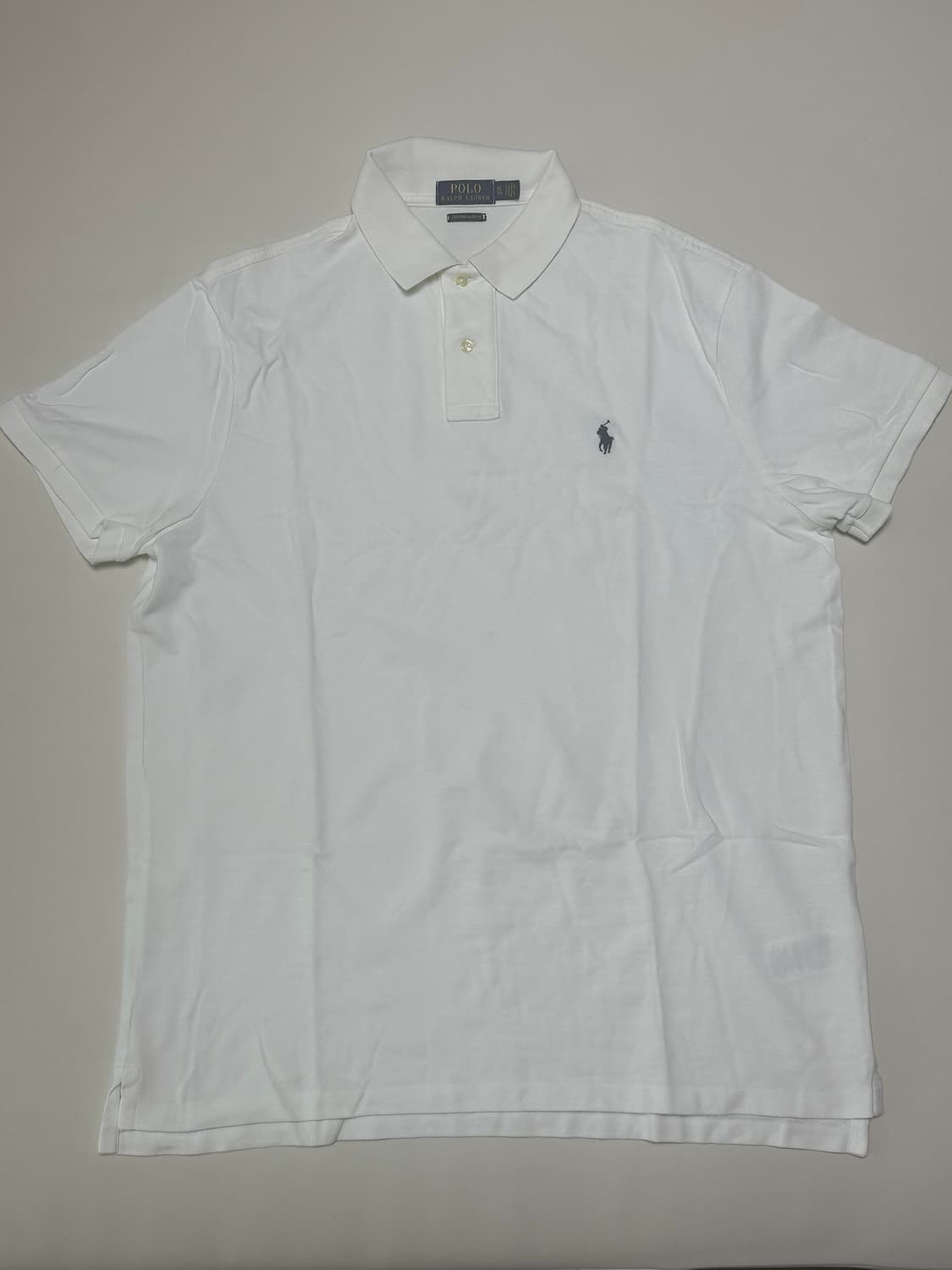 [XL] 폴로 피케 티셔츠 화이트 상품이미지1