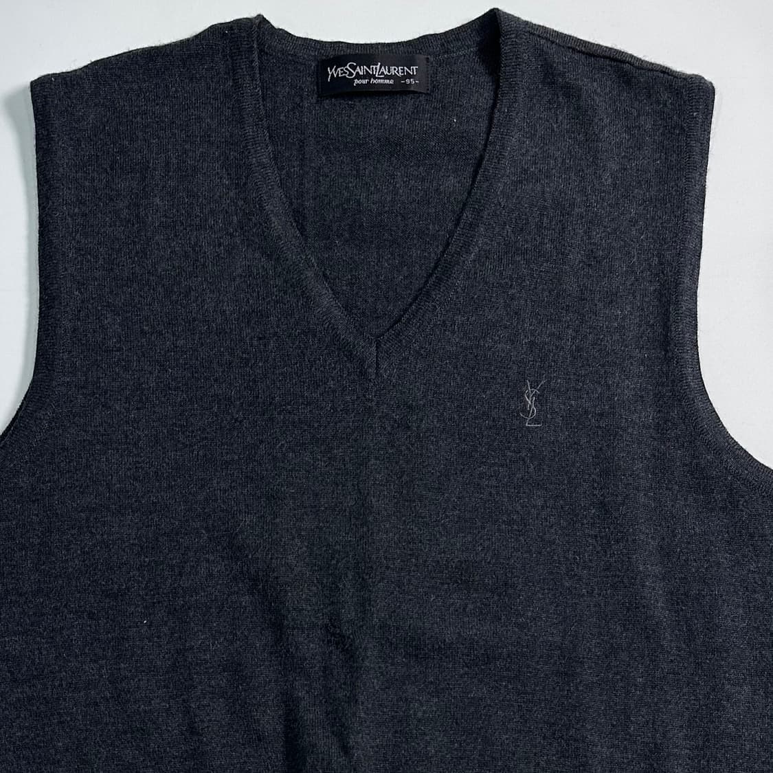 90s YSL 입생로랑 니트 베스트  상품이미지2
