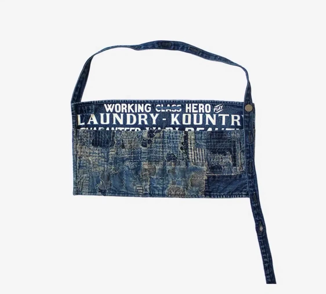 [새상품] 캐피탈 보로 AD 에이프런 인디고 상품이미지1