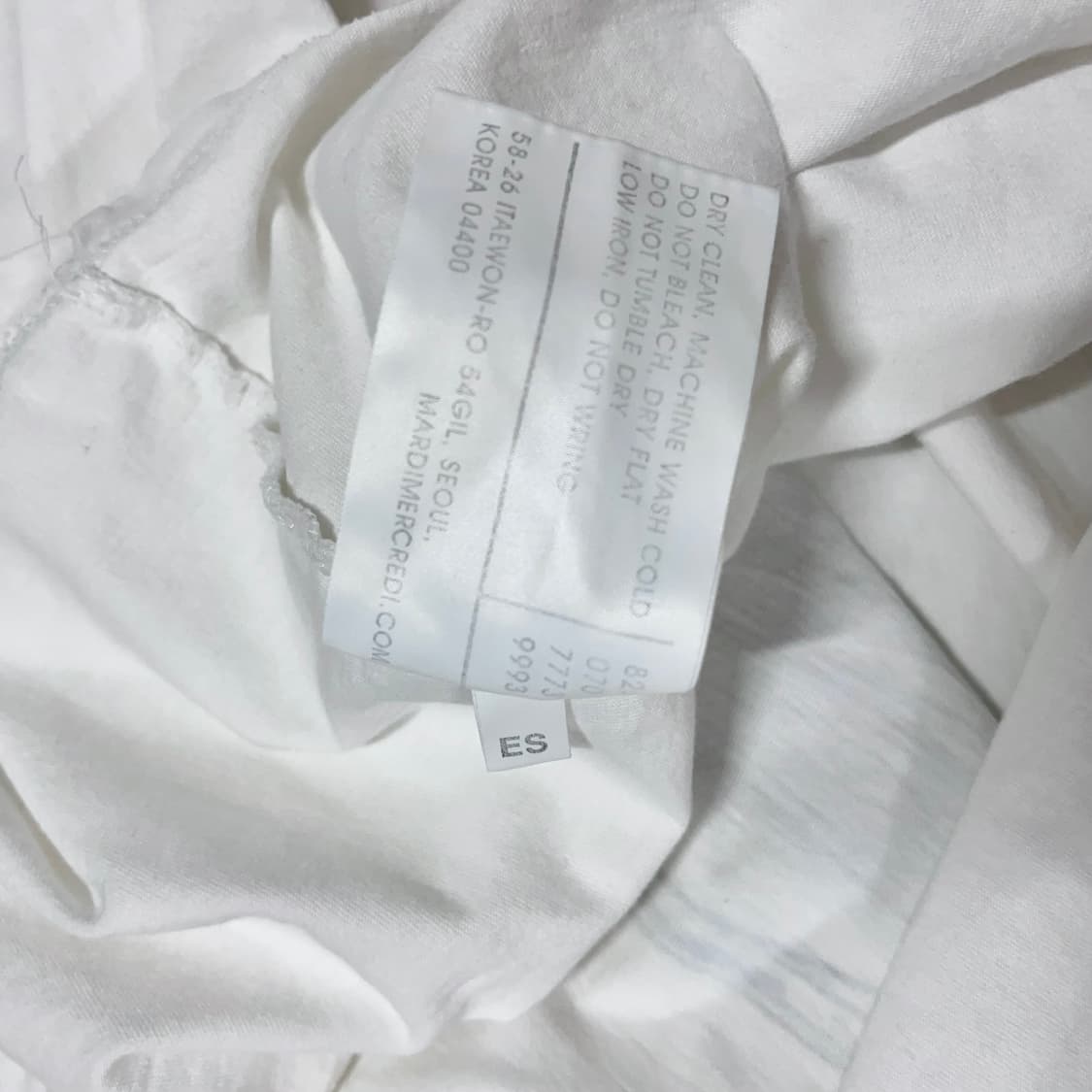 [정품] 마르디 메크르디 오렌지 프린팅 반팔티 [ ES ] 상품이미지5