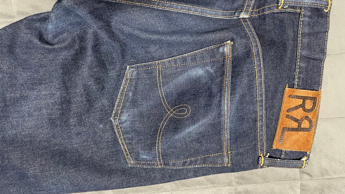 더블알엘 스트레이트 셀비지 31x32 상품이미지3