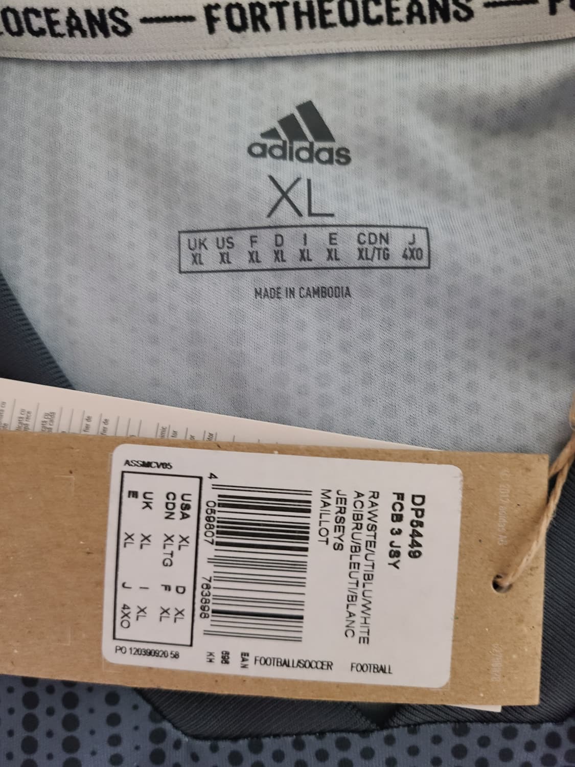 아디다스 18/19 바이에른 뮌헨 써드 (해외 XL) 상품이미지7