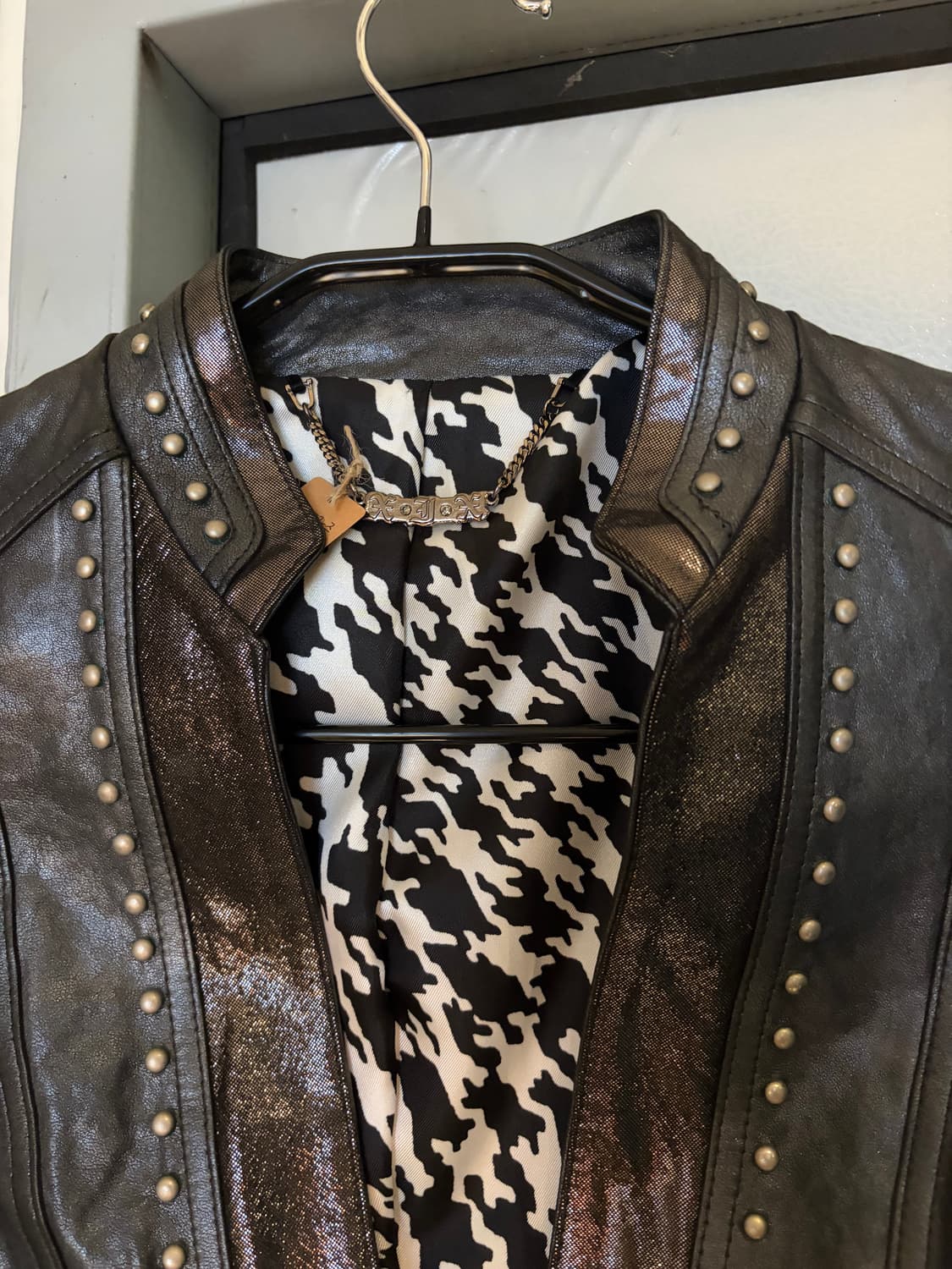 데코 양가죽 레더자켓 상품이미지6