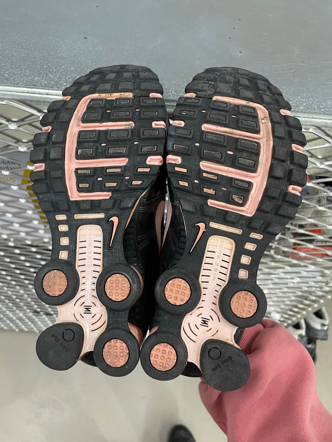 나이키 샥스 에이전트 블랙 핑크220 상품이미지6