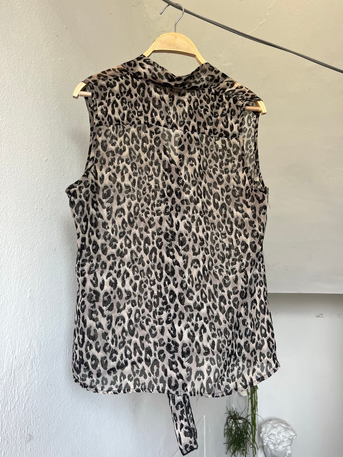 호피 나시 블라우스 ❤️ 상품이미지5