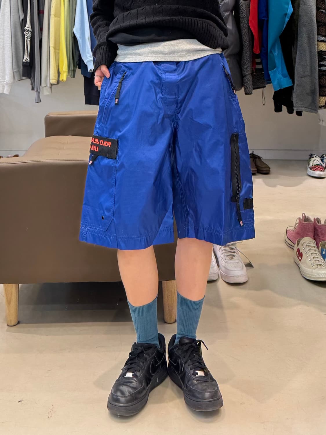 폴로 랄프로렌 진스 나일론 카고 반바지 상품이미지5