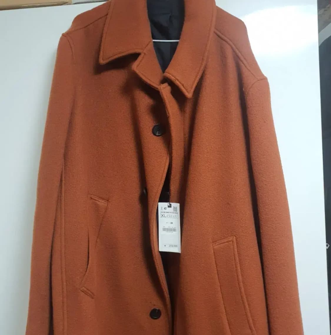 자라 울 블랜드 코트 (XL) 상품이미지2