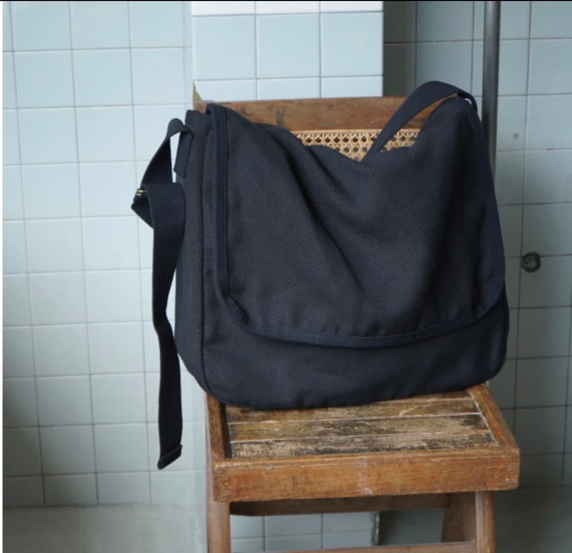 25aw 코모리 헴프덕 숄더백 상품이미지2