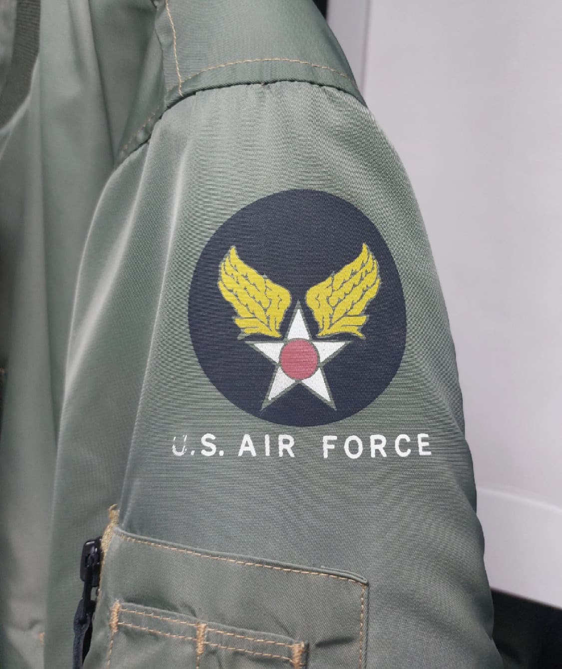 [브론슨/상태 최상] MA-1 Talon zipper / khaki 상품이미지4