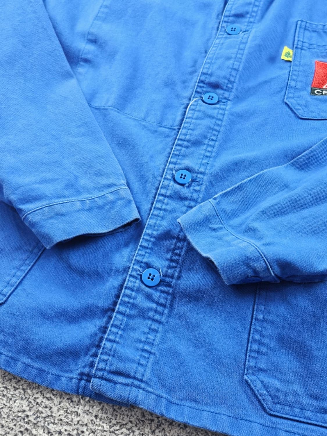 3-포켓 세라티짓 프렌치 워크 자켓 ( L추정 ) / 11262 상품이미지9