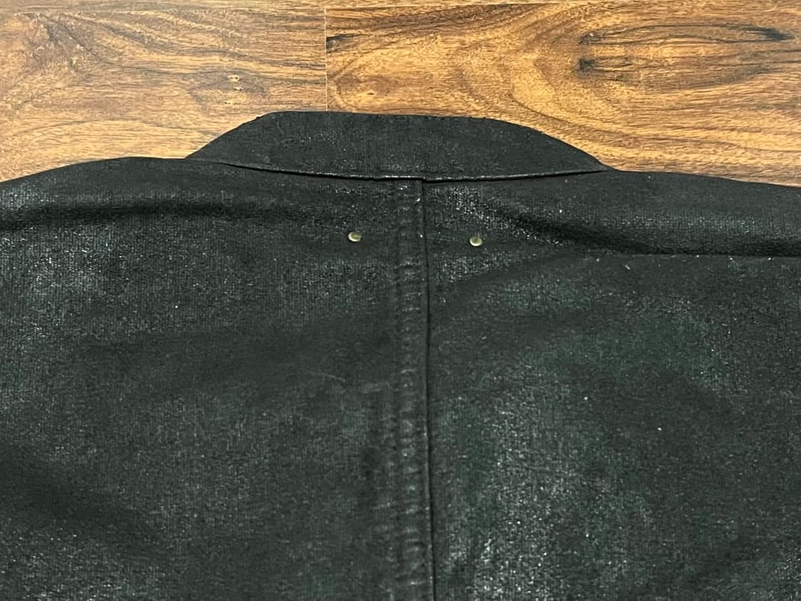 Stevenson Overall Co.더블 브레스트 코튼 왁싱 자켓 S 상품이미지9