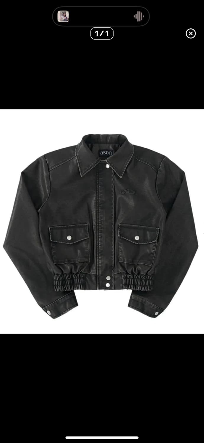 애즈온 GIRLS WESTERN JACKET 상품이미지1