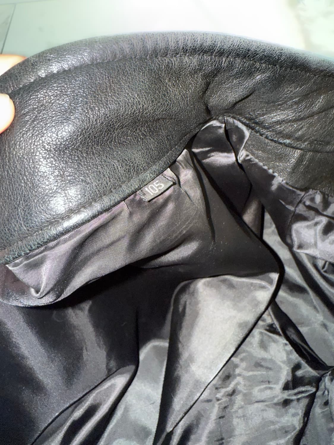 램스킨 빈티지 레더 자켓 105 상품이미지6