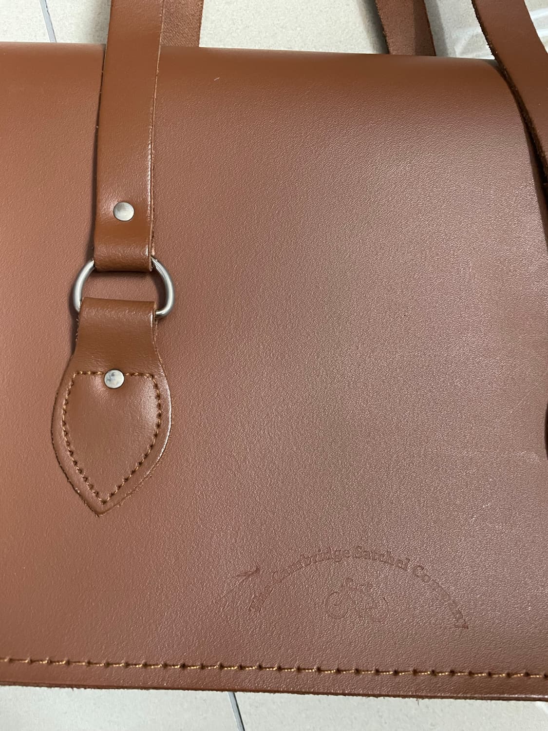 꼼데가르송 브라운 사첼백 상품이미지3