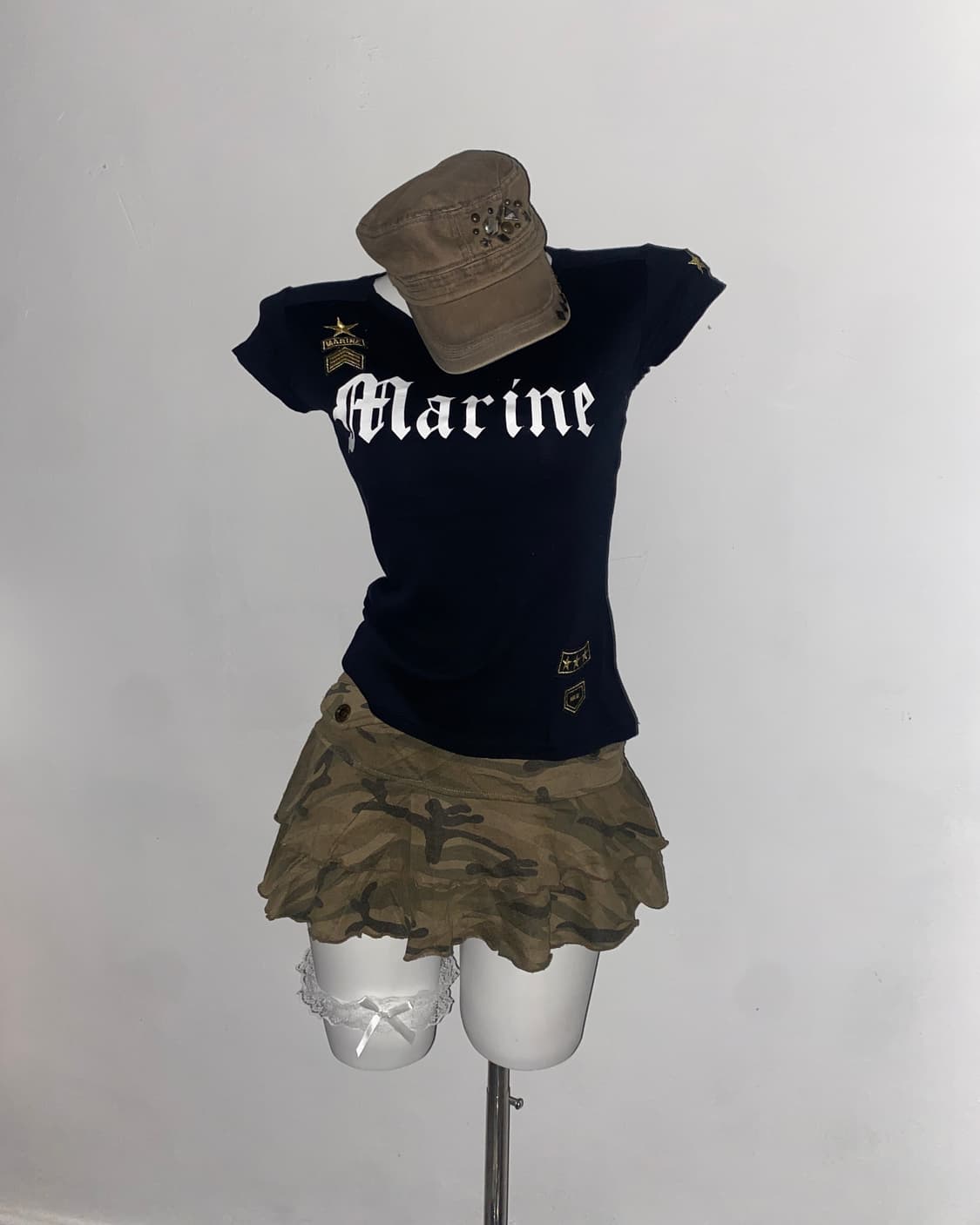 MICHEL KLEIN y2k Marine T-shirt 상품이미지2