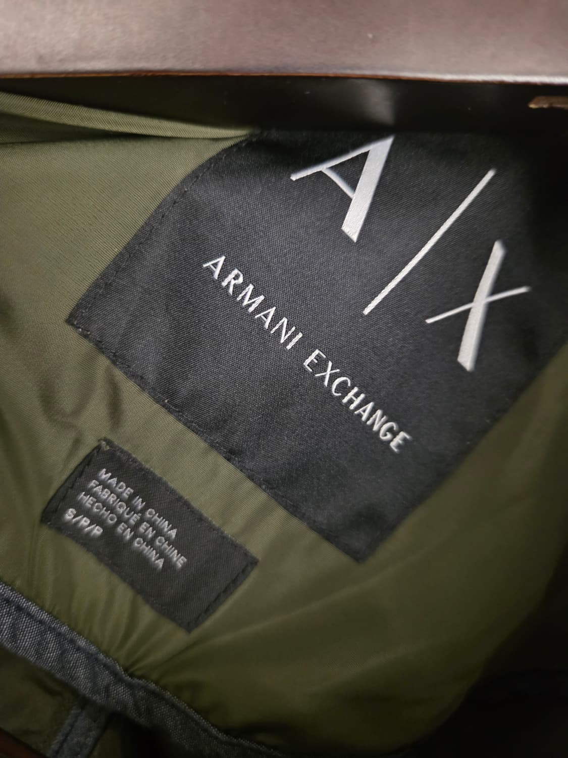 Armani Exchange 카키 사파리 점퍼 S 상품이미지3