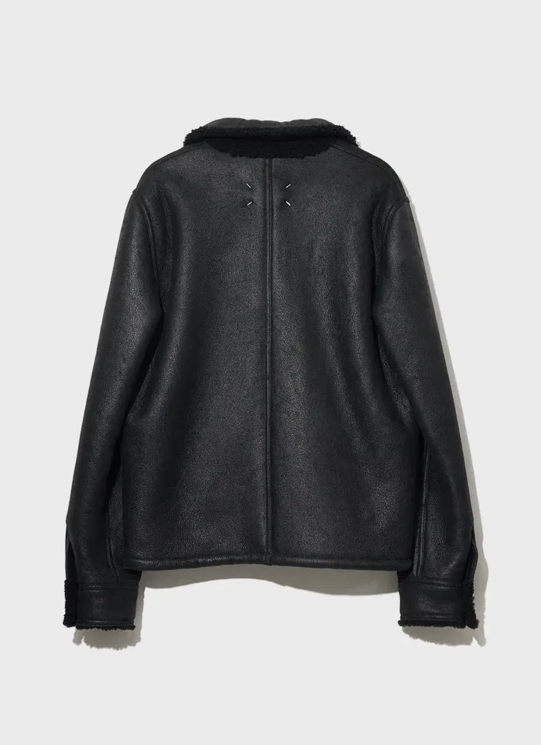 [네고가능] 메종 마르지엘라 가죽 무스탕 상품이미지2