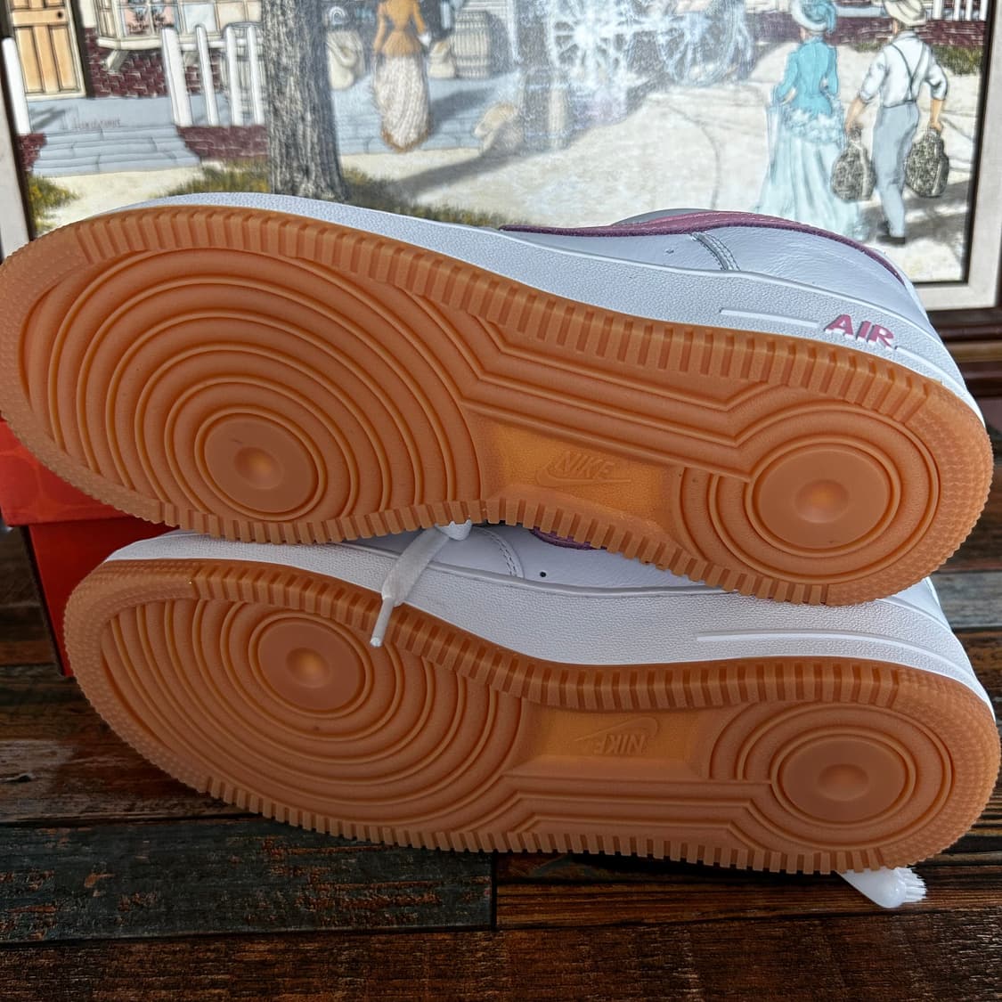 새상품 나이키 에어 포스 1 로우 레트로 핑크 상품이미지7