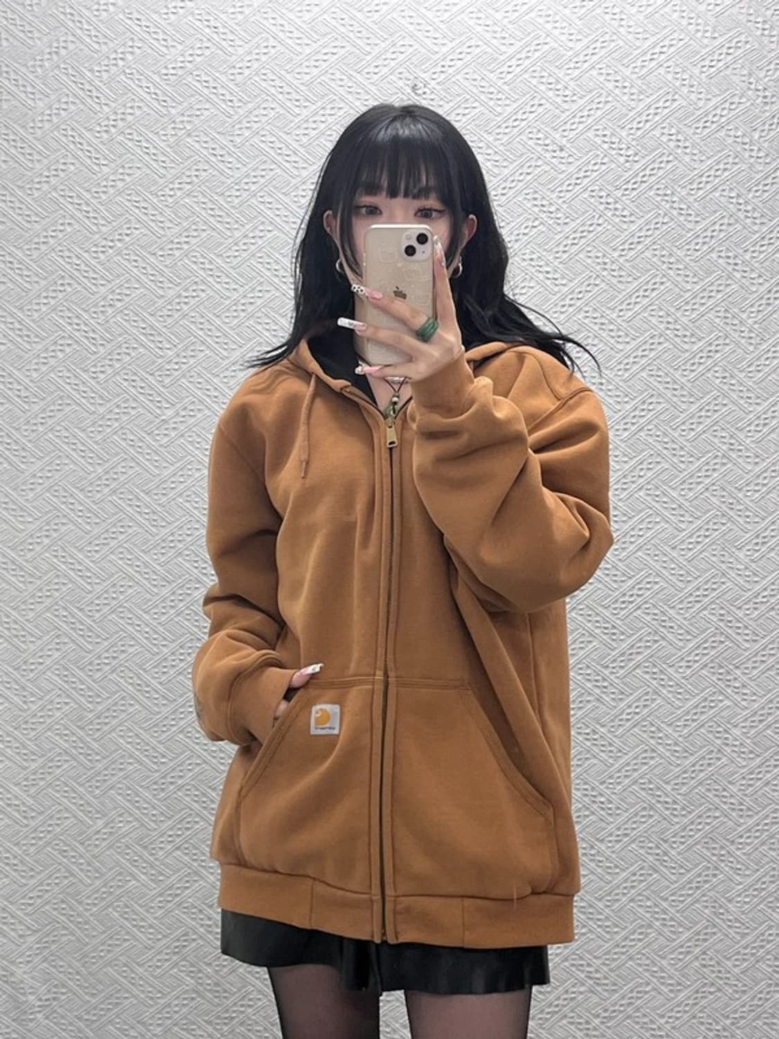 칼하트 빈티지 캐주얼 레인디펜더 써멀 후드집업 M C11454 상품이미지2