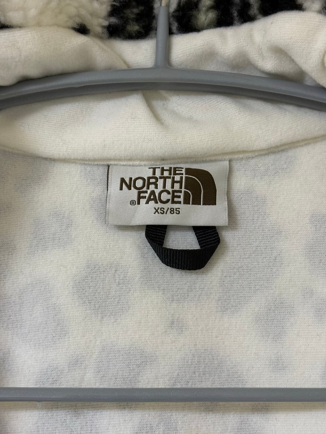 노스페이스 화이트 라벨 노벨티 리모 플리스 자켓 크림 상품이미지5