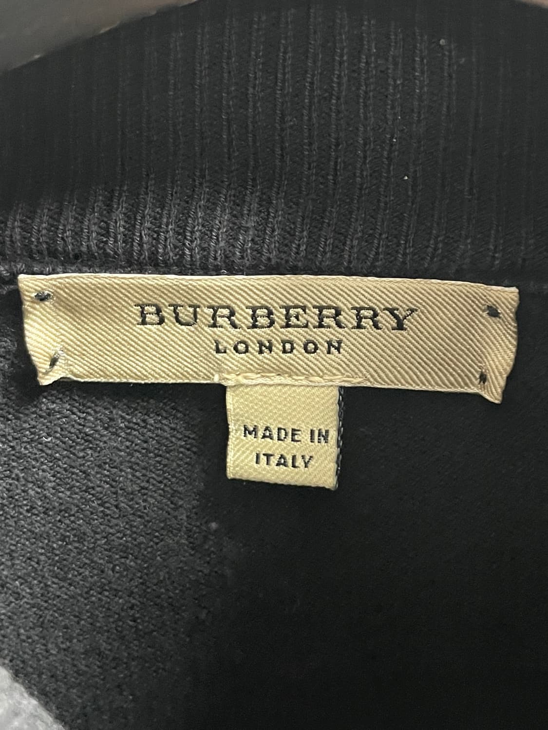 버버리 노바체크 니트집업 (on.262) 상품이미지7