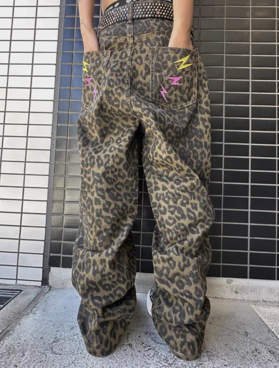 Srrybabe 호피 팬츠  상품이미지2
