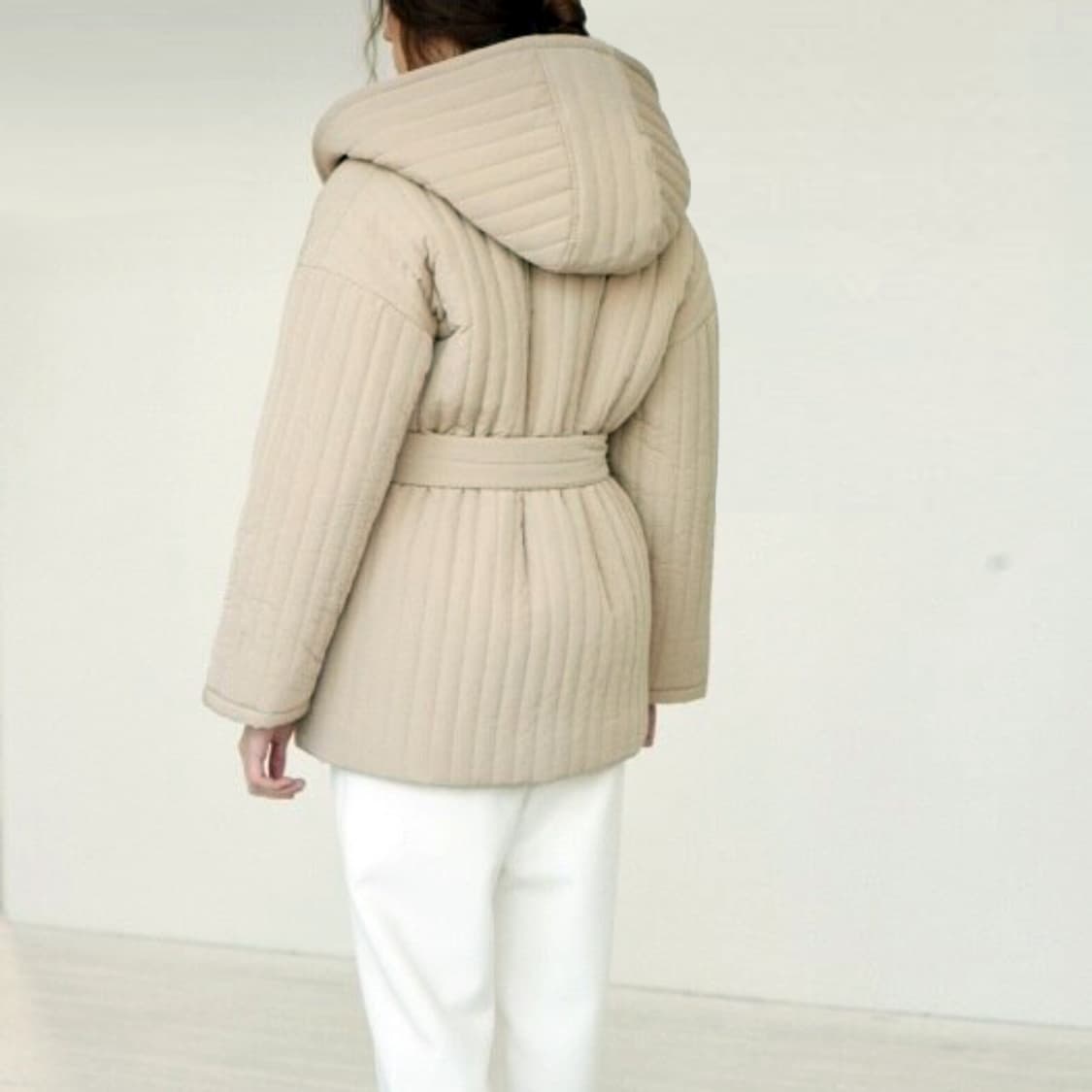 아크로(akro) 후디 숏패딩 프리사이즈 상품이미지3