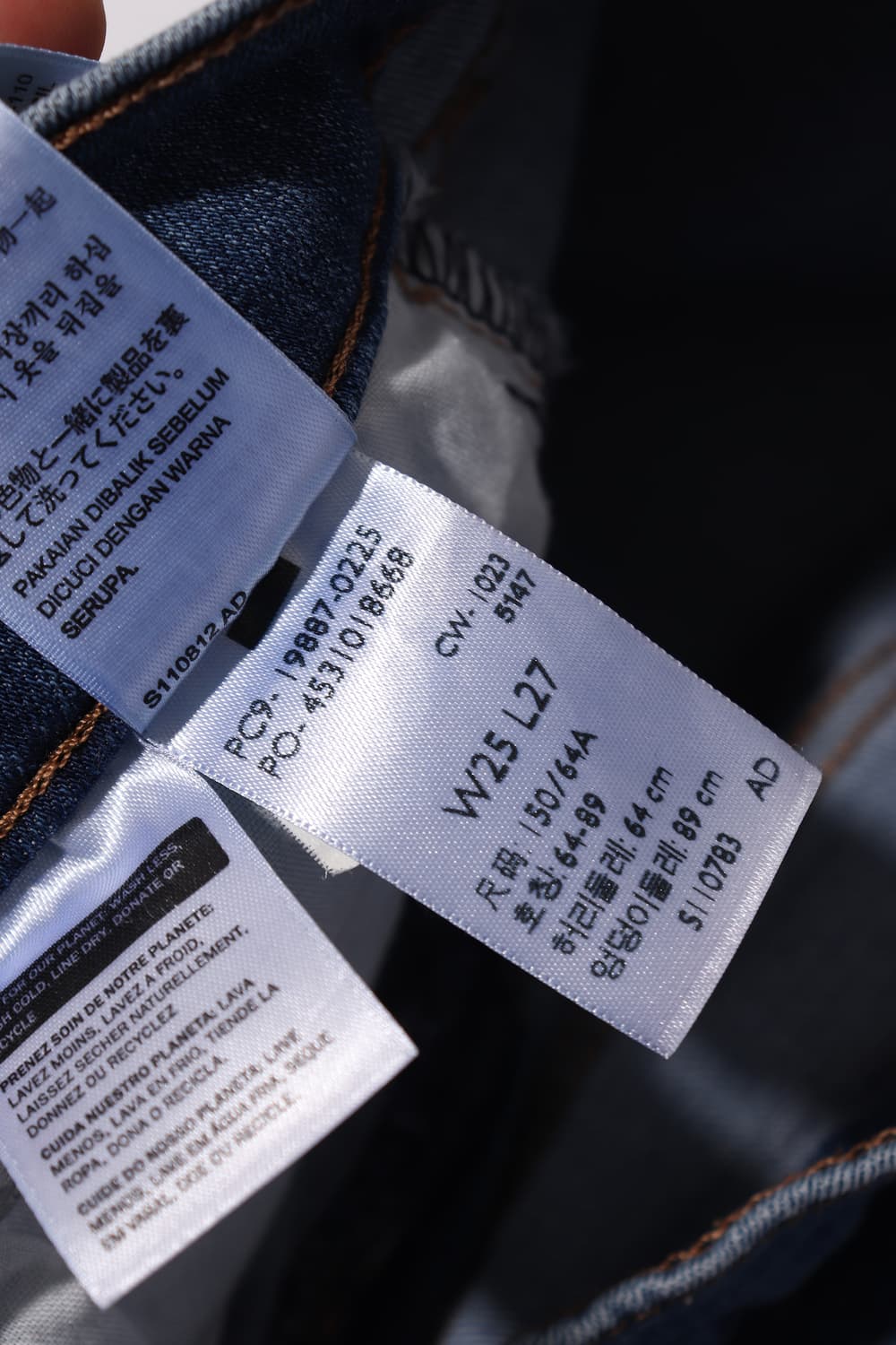 LEVIS 보이프렌드 핏 데님 팬츠 women 25 상품이미지7