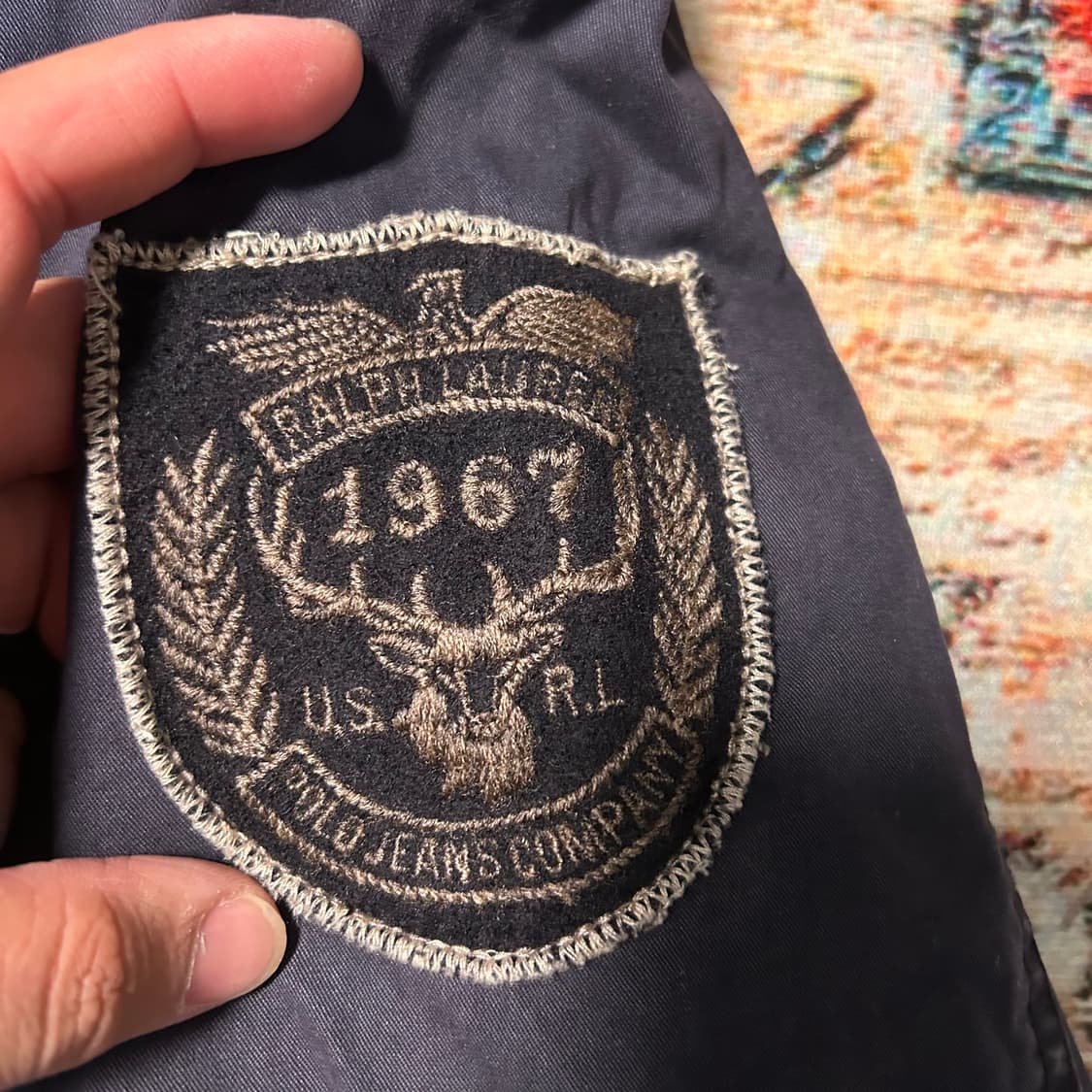 [S] 폴로 진컴퍼니 네이비 피쉬테일 M-65 자켓 상품이미지3