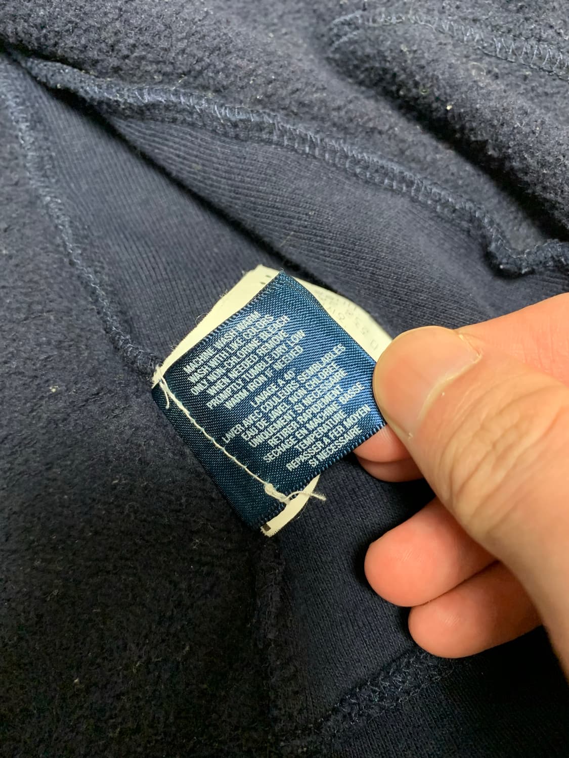 폴로 빅포니 후드집업 진네이비 상품이미지9