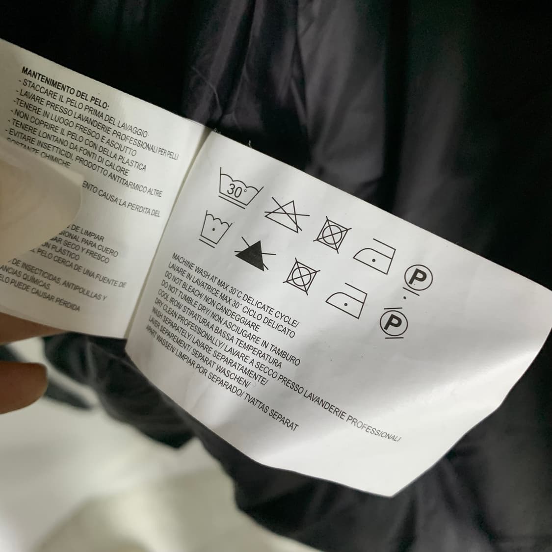 울리치 빈티지 블랙 후드 롱 퍼 야상 점퍼 투웨이 지퍼 y2k 상품이미지8