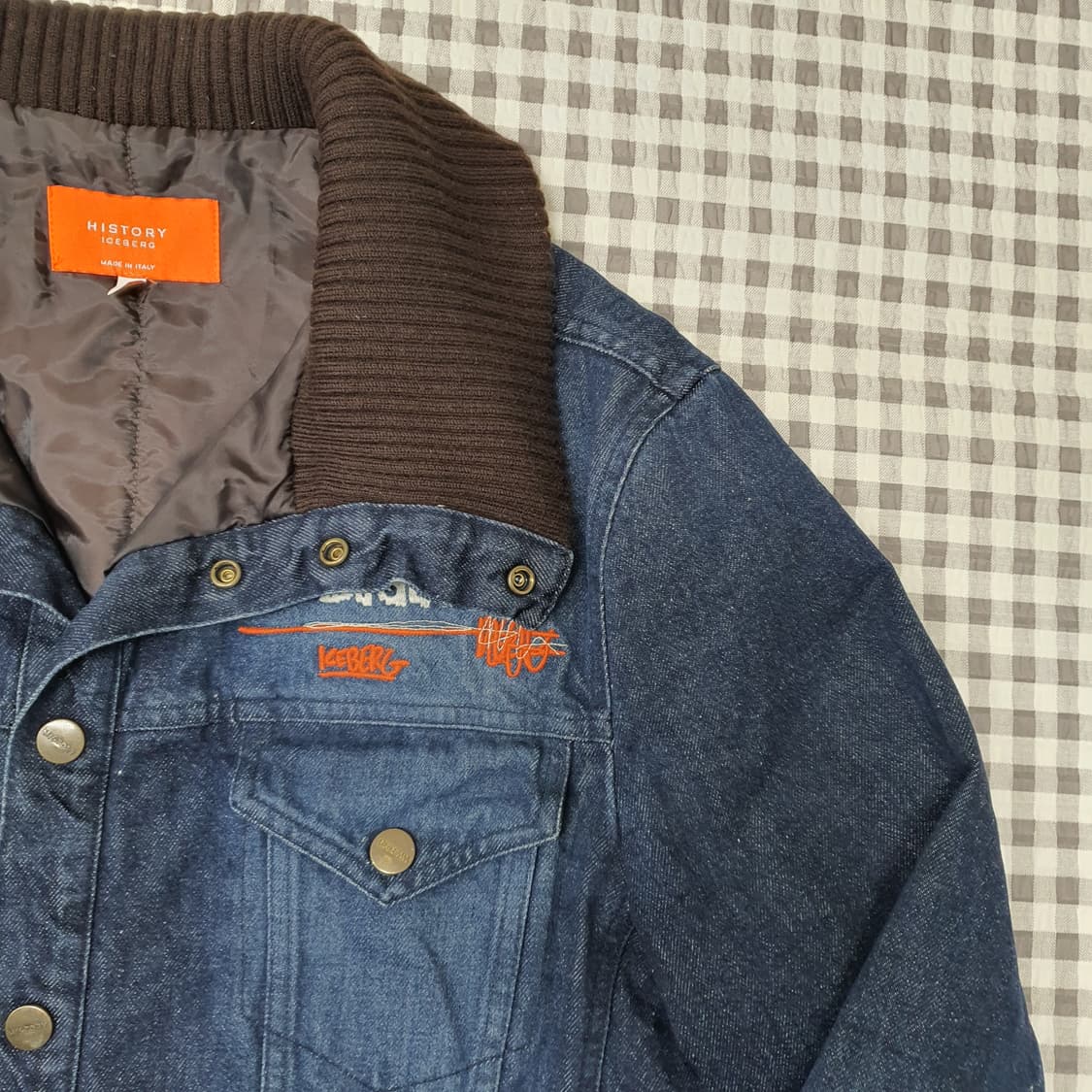 아이스버거 히스토리 데님 점퍼 남자95~100 상품이미지3