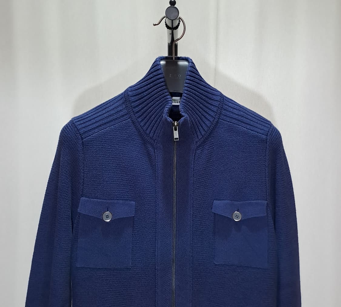 (택포) 라코스테 4포켓 집업 니트 100 B76 상품이미지2