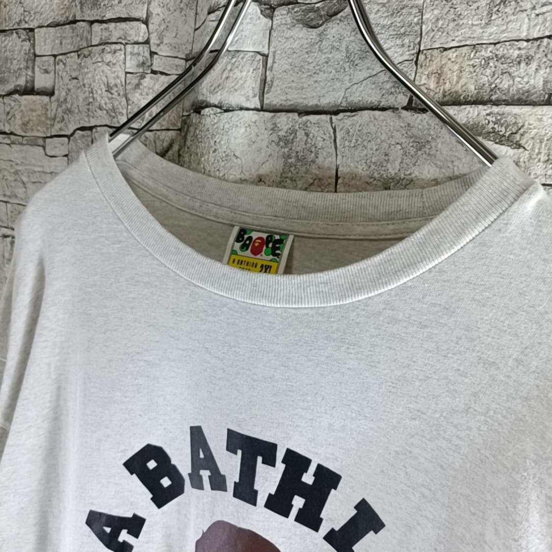 베이프 컬리지 롱슬리브 티셔츠 상품이미지3