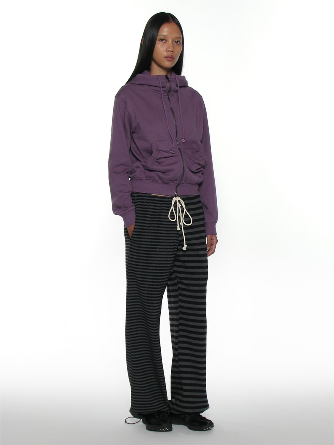 파르티멘토우먼 PWC 코비 스트라이프 스웻팬츠 상품이미지3