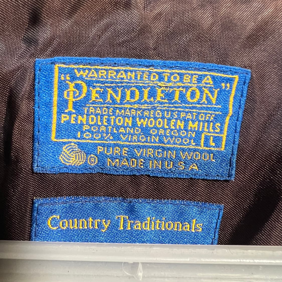 [L] PENDLETON 팬들턴 울 자켓 상품이미지5