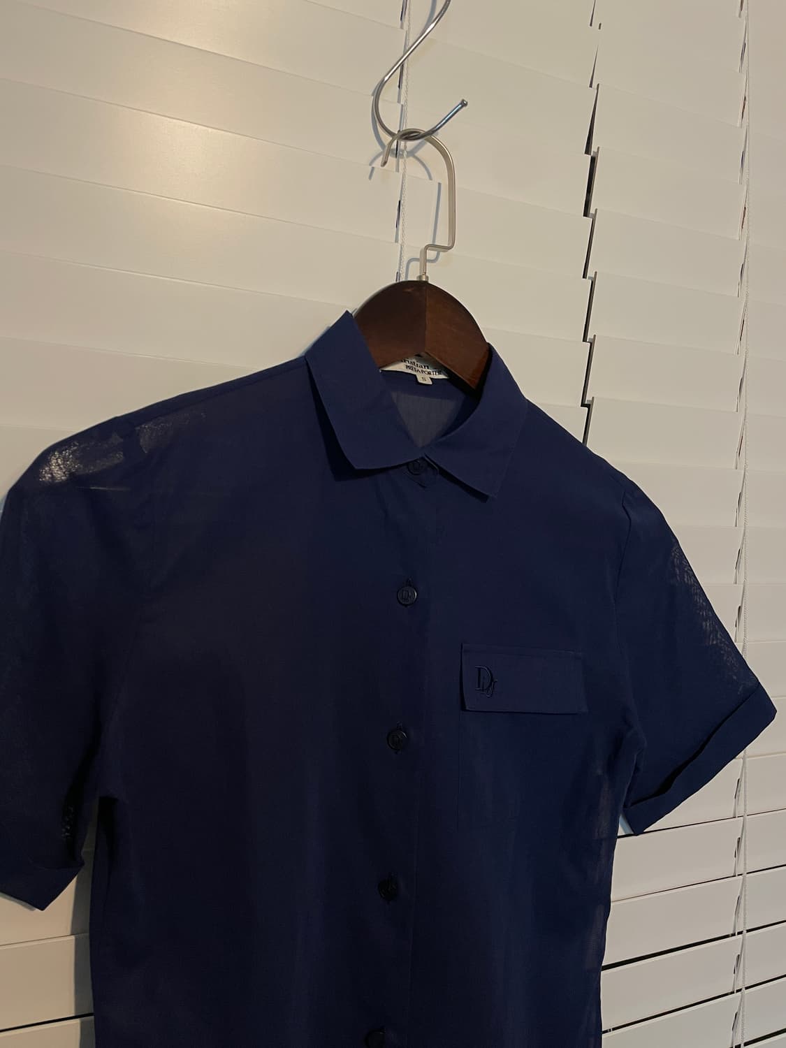 디올 오블리크 씨스루 셔츠 상품이미지5