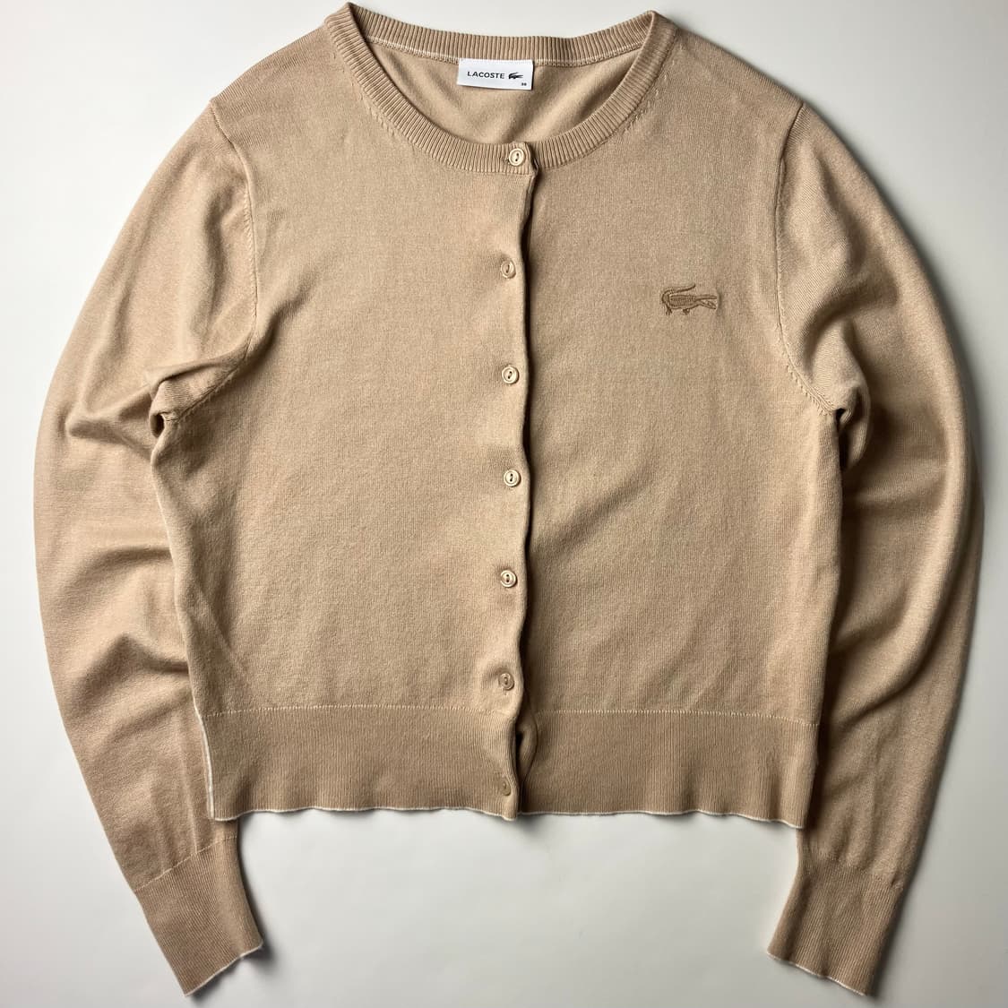 [38] 라코스테 코튼 가디건 상품이미지1