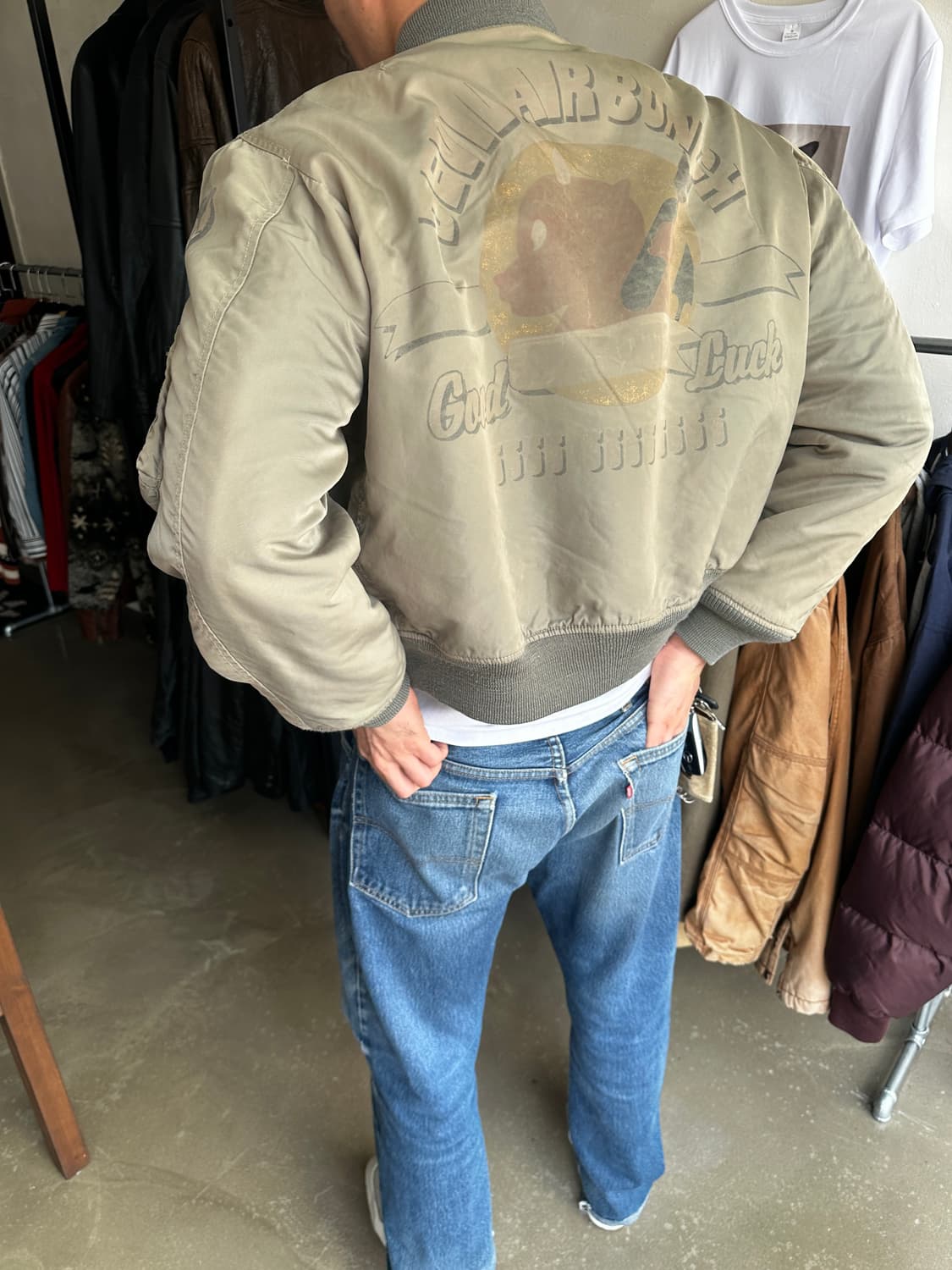 TED COMPANY 테드컴퍼니 MA-1 Flight Jacket 상품이미지2