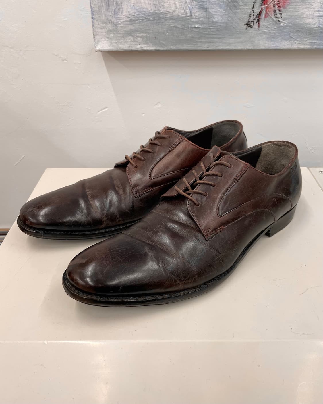 [270] 휴고보스 레더 구두 상품이미지4