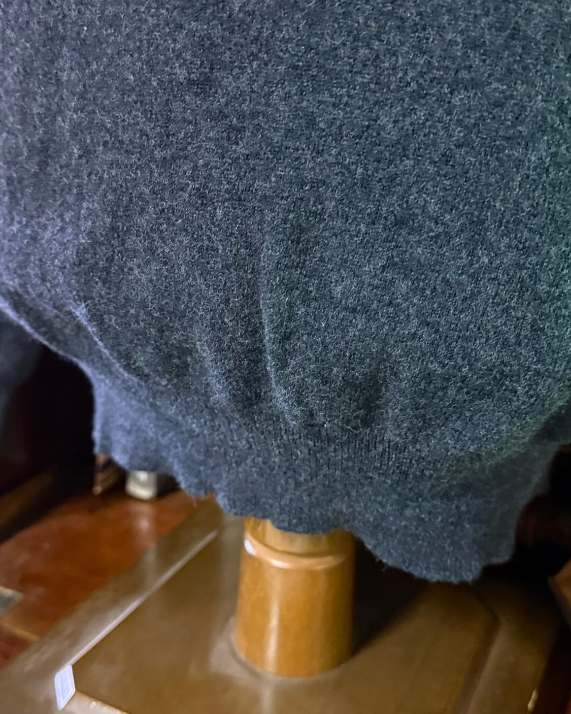 90's 폴로 랄프로렌 메리노 울 폴로셔츠 L [블루] 상품이미지10